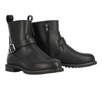 Oxford Sofia Ladies Leather Waterproof Classic Short Motorcycle Boots (Black, uk_footwear_size_system, adult, women, numeric, medium, numeric_4)