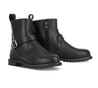 Oxford Sofia Ladies Leather Waterproof Classic Short Motorcycle Boots (Black, uk_footwear_size_system, adult, women, numeric, medium, numeric_8)