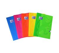 Oxford Soft Touch Casebound A4 Assorted Colours Ref 400090141 Pack 5
