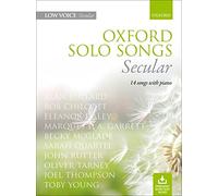 Oxford Solo Songs: Secular: 14 songs with piano