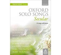 Oxford Solo Songs: Secular: 14 songs with piano