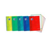 Oxford Spiral Notebook Ebook 5 Extra-hard Cover Din A4+ 120 H Micro-perforated Square 5 Mm
