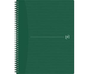 Oxford Spiralbuch Origins, DIN A4, Liniert, Grün 70 Blatt, Optik Paper, Perforiert, Without Lochung, 1 Piece (400150005) Brand