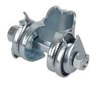 Oxford Standard Saddle Clamp Silver - Black