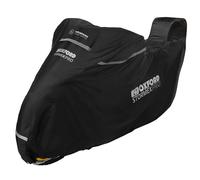 Oxford Stormex Pro Topbox Cover CV346 | High Tech Dual Layered Motorcycle Protection, Large, Black