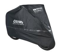 Oxford Stormex Single E-bike Cover, Premium Weatherproof Bike Cover With Durable Outer & Reflective Panels - Black