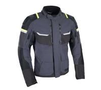 Oxford Stormland D2D Mens Laminated Waterproof Motorcycle Jacket Grey Black Fluo