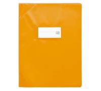 OXFORD Strong Line PVC Opaque 15/100th Orange Pack of 25 Notebooks 17 x 22 cm