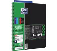 Oxford Student Spiral notebook connected SOS Notes 210 x 297 mm 160 pages - Color Random
