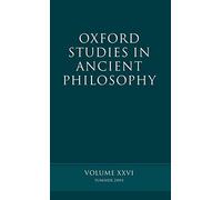 Oxford Studies in Ancient Philosophy: Summer 20. Sedley<|