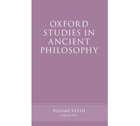 Oxford Studies in Ancient Philosophy, Volume 48