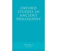 Oxford Studies in Ancient Philosophy, Volume 50 - Paperback NEW Victor Caston (