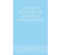 Oxford Studies in Ancient Philosophy, Volume 59