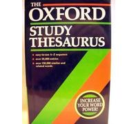 Oxford Study Thesaurus