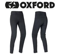 Oxford Ladies Super Leggings 2.0 Motorbike Motorcycle Aramid Jeans - Black
