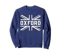Oxford Sweatshirt, Adult Unisex, Navy Blue, Large