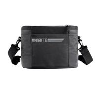 Oxford T-Series T8 Quick Release Cycle Handlebar Bag, 8l, Black