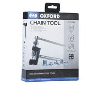 Oxford Three in One Motorcycle Chain Breaker & Rivet Tool OX777, Silver/Black, One Size