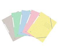 Oxford Top File + 400124546 Folder A4 Extra Strong Cardboard Assorted 5 Pastel Colours Pack of 25