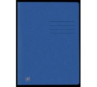 Oxford Top File+ A4 Flap Folder - Blue/Black