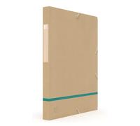 Oxford Touareg Filing Box 24 x 32 cm Spine 25 mm with Elastic Recycled Card Cover Assorted Colours