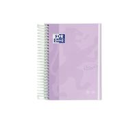 Oxford Touch 2025 2026 Day Per Page Diary Extra Cover 12 x 18 cm, Spanish, Mauve