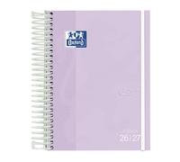 Oxford Touch 2026 2027 Day Per Page Diary Extra Cover A5 (15 x 21 cm) Spanish Lavender