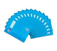 Oxford Touch Exercise Book DIN A4 Squared 16 Sheets, Blue, Pack of 15