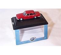 Oxford Triumph 2500 in Signal red car 1.76 scale diecast model
