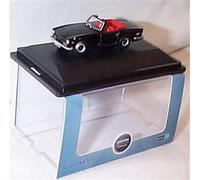 Oxford Triumph TR6 Black vehicle 1:76 scale diecast model