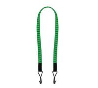 Oxford: Twin Wire Flat Bungee 16mmx800mm 32 - Black/Green - 16mmx800mm 32''