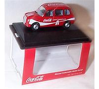 Oxford TX4 Taxi C0CA C0LA red/white vehicle 1:76 scale diecast model