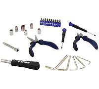 Oxford Under Seat Motorcycle Tool Kit - Black/Blue
