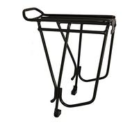 Oxford Unisex Adult Alloy Disc Compatible Luggage Rack - Black, 26-28 inch