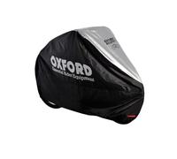 Oxford Unisex Single Oxford Aquatex Outdoor Bike Cover Silver 200x 80x 110 cm, Silver (Black/Silver), 200 x 80 cm UK