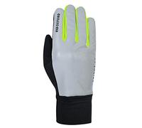 Oxford Unisex's Bright 2.0 Cycling Gloves, Grey/Black, Extra Large