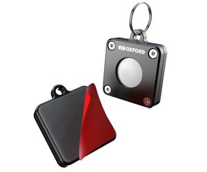 Oxford Universal Tag Mount Motorcycle Apple AirTag Tracker Holder Black