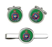 Oxford University OTC, British Army Cufflinks and Tie Clip Set