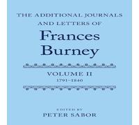 Oxford University Press Additional Journals & Letters of Frances Burney: Volume II: Oxford University Press Multicolor