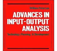 Oxford University Press Advances in Input-Output Analysis: Technology, Planning, and Oxford University Press Multicolor