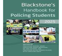 Oxford University Press Blackstone's Handbook for Policing Students 2025 Paperback Oxford University Press Multicolor