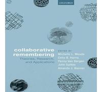 Oxford University Press Collaborative Remembering Hardcover Book Oxford University Press Multicolor