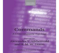 Oxford University Press Commands: A Cross-Linguistic Typology Paperback Book Oxford University Press Multicolor