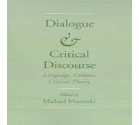 Oxford University Press Dialogue & Critical Discourse: Language, Culture, Critical Oxford University Press Multicolor