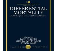 Oxford University Press Differential Mortality: Methodological Issues & Biosocial Oxford University Press Multicolor