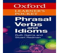 Oxford University Press Oxford Learner's Pocket Phrasal Verbs & Idioms Paperback Book Oxford University Press Multicolor