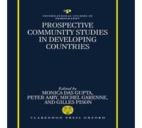Oxford University Press Prospective Community Studies in Developing Countries Hardcover Book Oxford University Press Multicolor