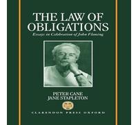 Oxford University Press The Law of Obligations Hardback Book Oxford University Press Multicolor