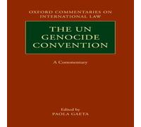 Oxford University Press The UN Genocide Convention Hardback Book Oxford University Press Multicolor