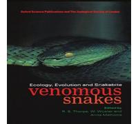 Oxford University Press Venomous Snakes: Ecology, Evolution, & Snakebite Book - Hardcover Oxford University Press Multicolor